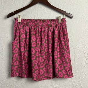 American Eagle Poppy Mini Skirt